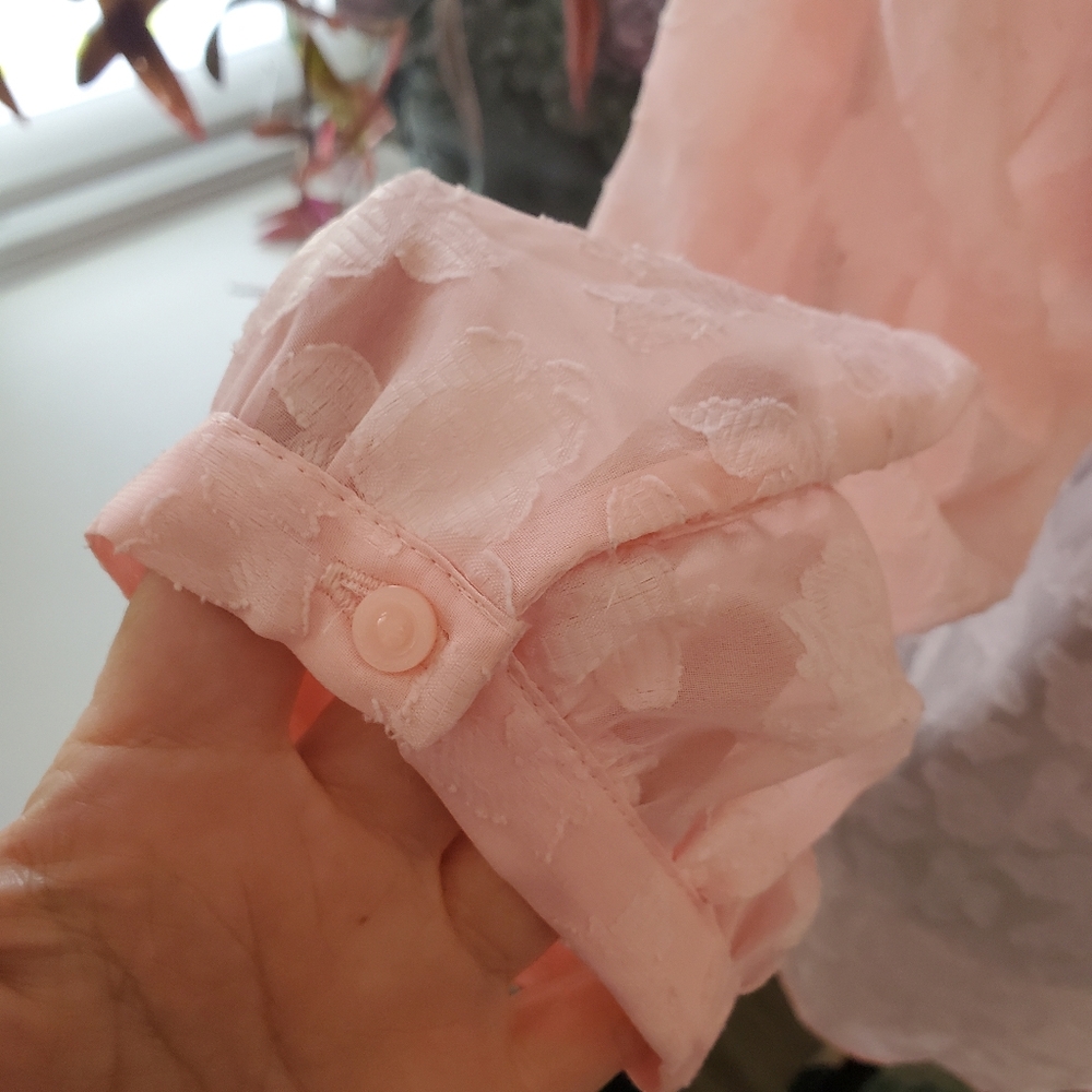 LC Lauren Conrad Pink Top - Picture 3 of 5